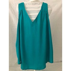 Old Navy Tank Top, Ladies XL, Teal, 100% Rayon